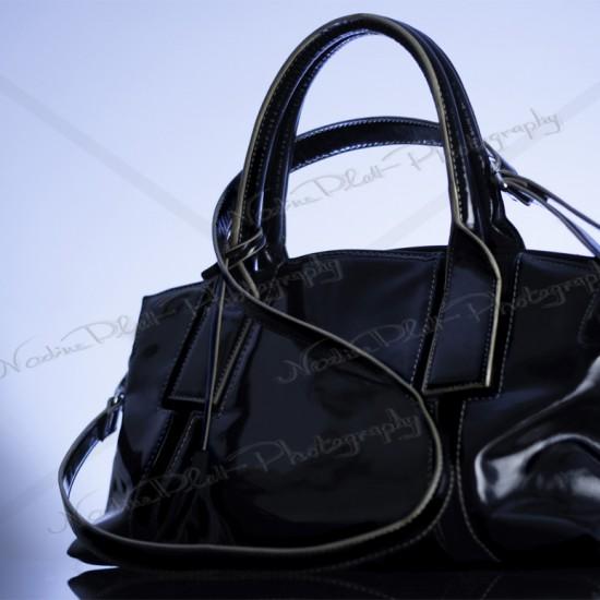 Photograph of a Black Bag by Nadine Platt