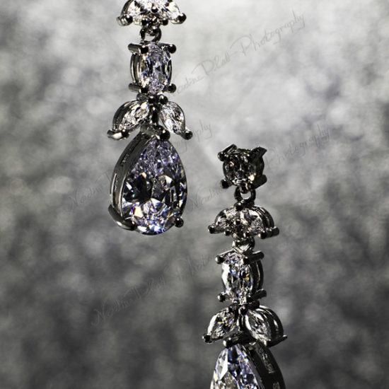 Diamond Earings by Nadine Platt Photography